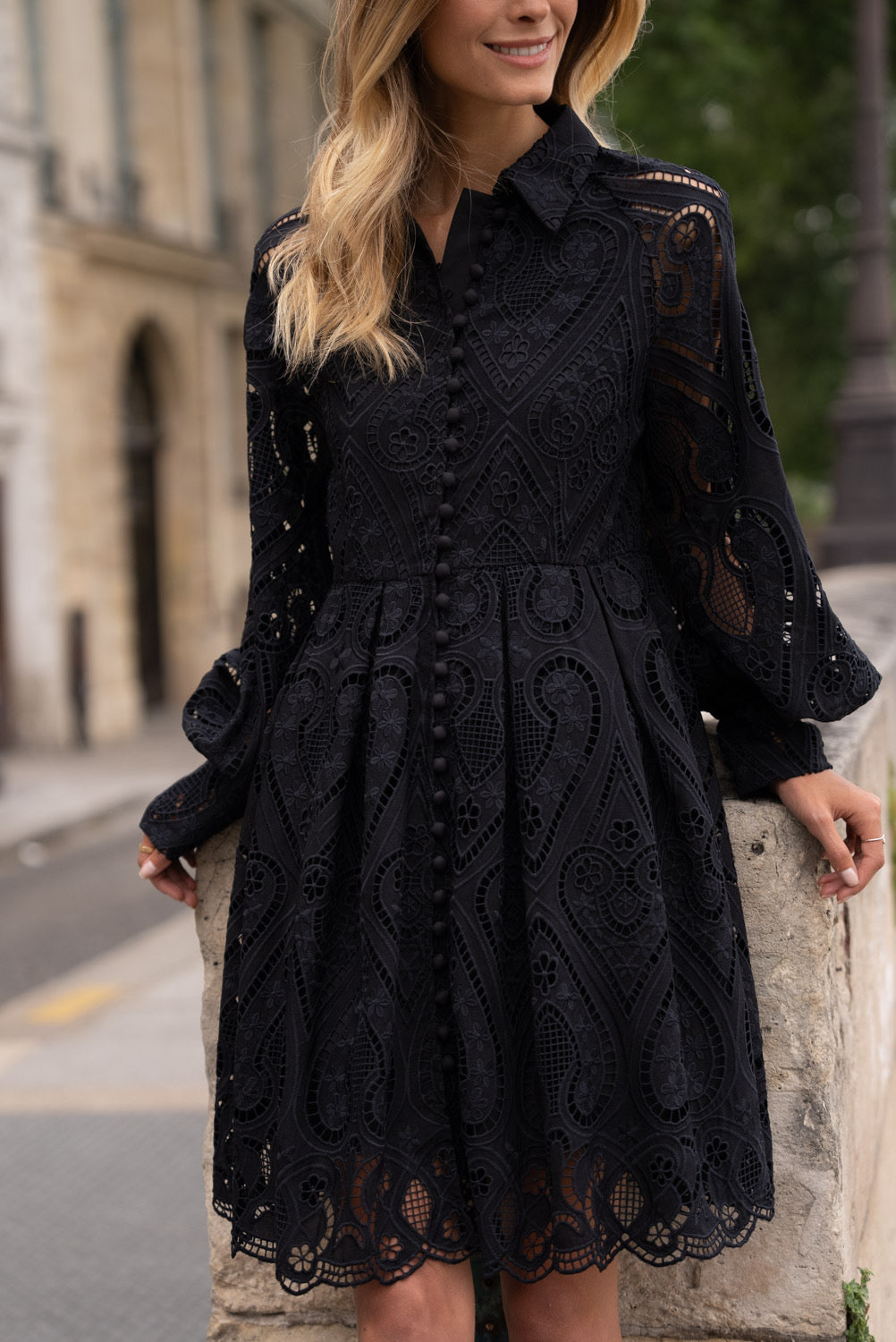 Vivienne Broderie Dress