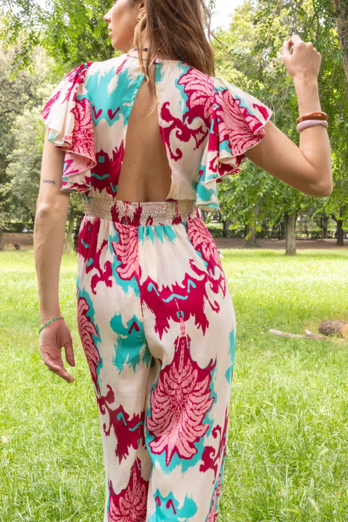 Toupie Print Jumpsuit (2 colors)