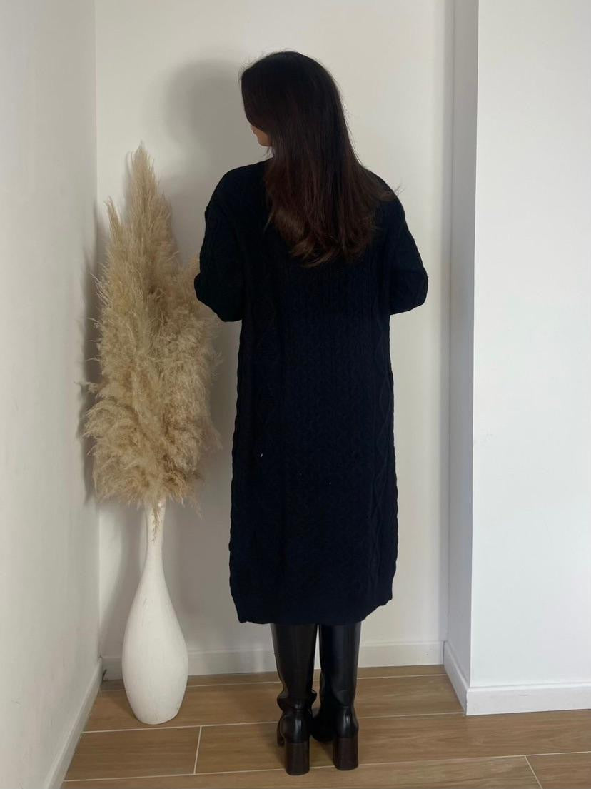 Naëlle Braided Cardigan Dress