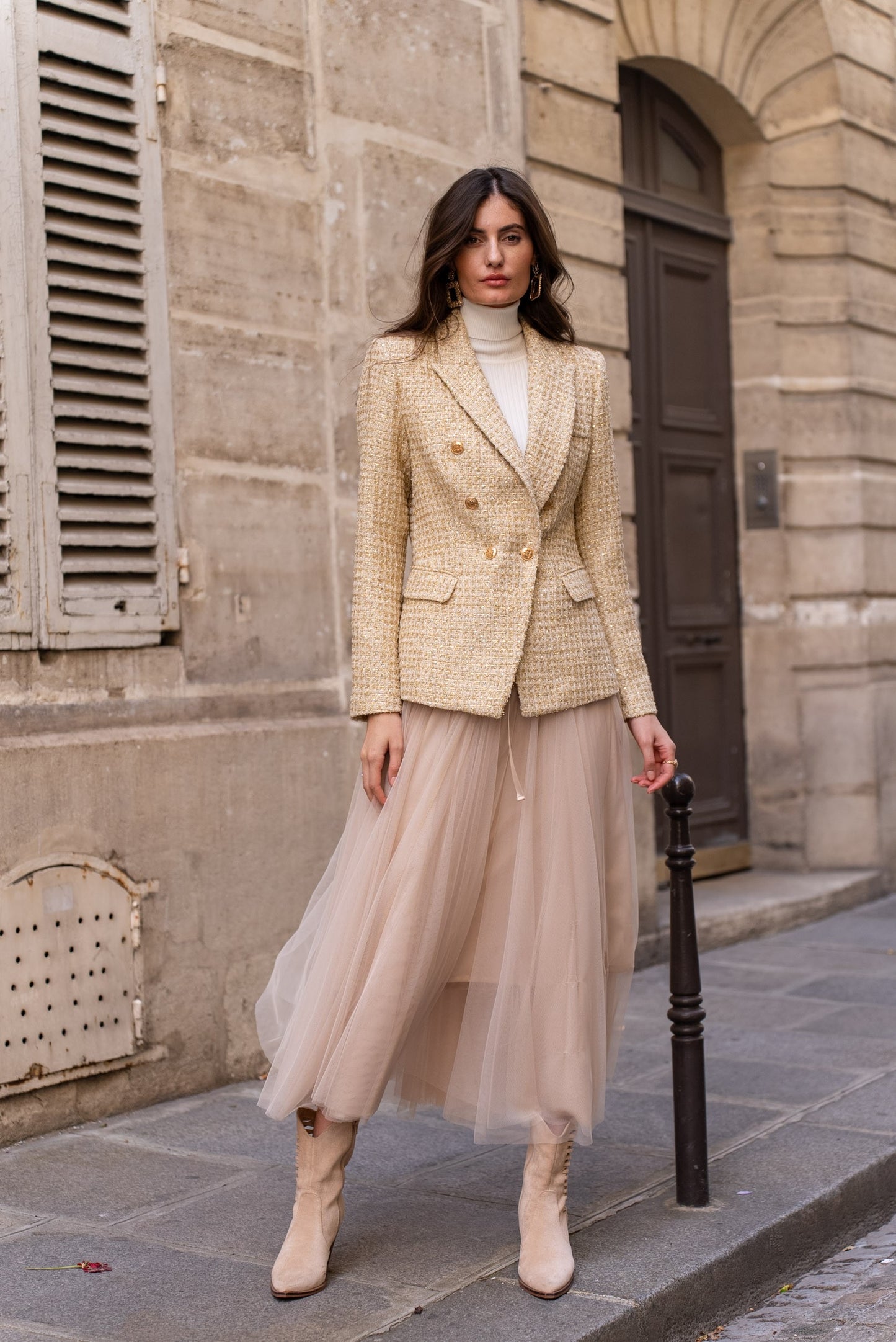 Éclat Tweed Blazer