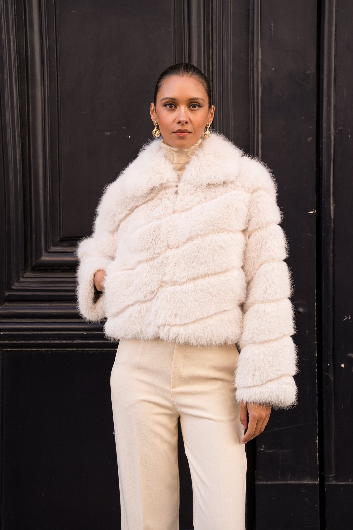 Rousseau Faux Fur Jacket (2 Colors)