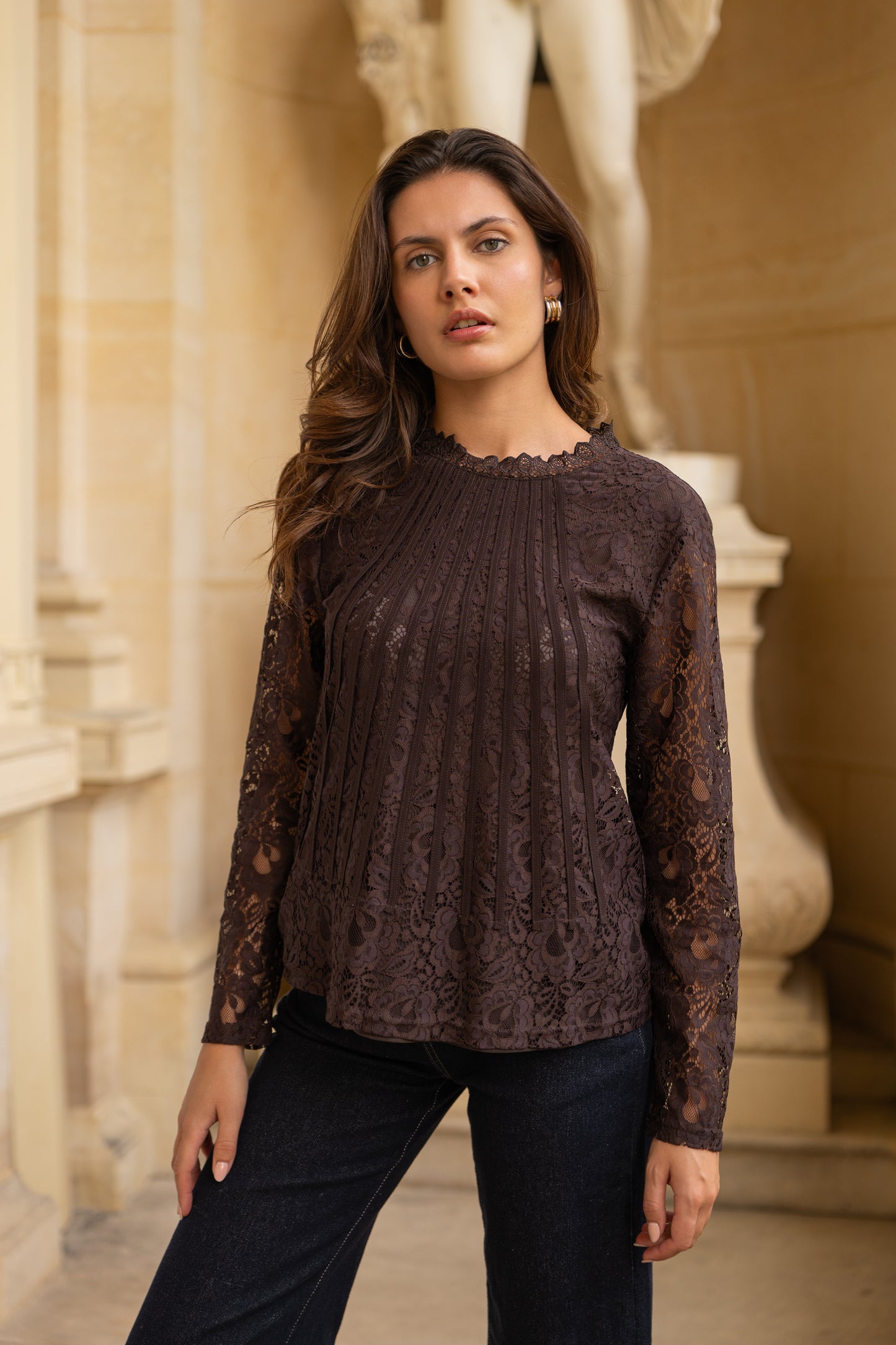 Elize Lace Blouse(2 colors)