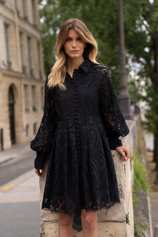 Vivienne Broderie Dress