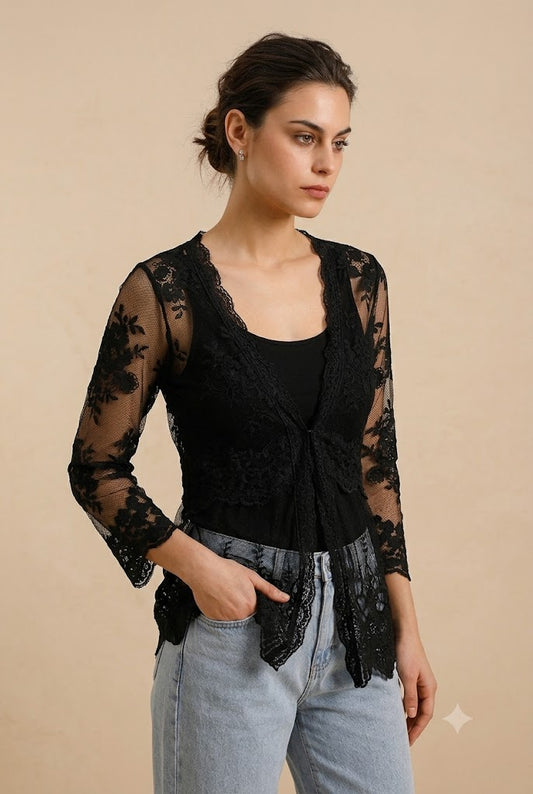 Aurore Lace Cardigan (2 colors)