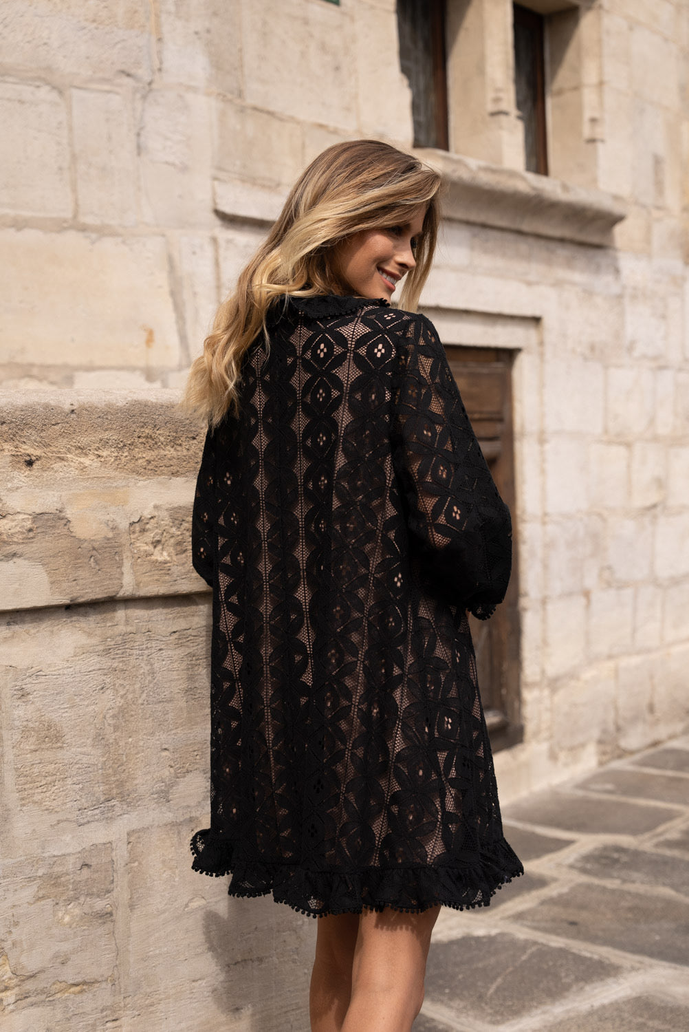 Margot Lace Swing Dress