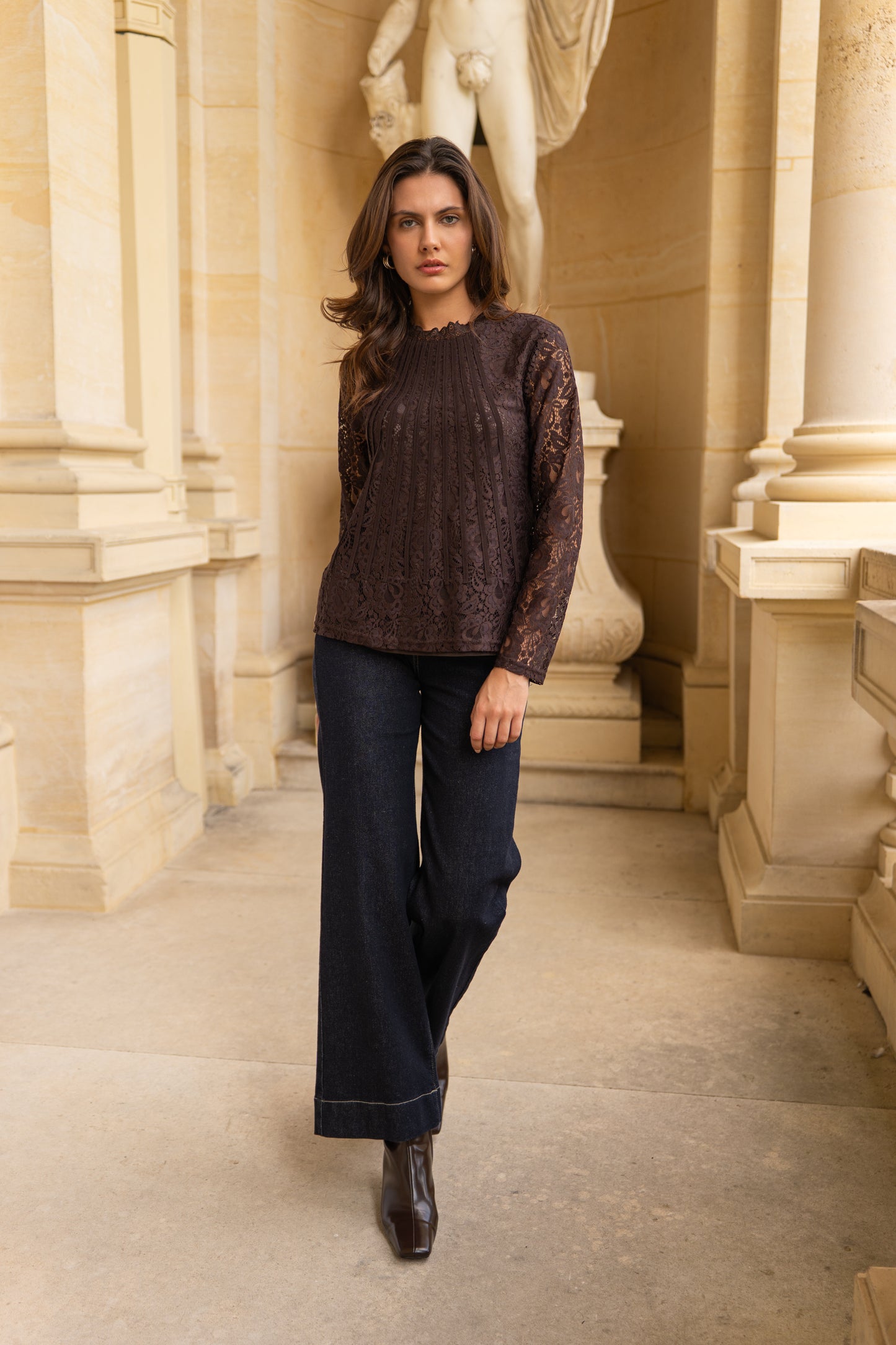 Elize Lace Blouse(2 colors)