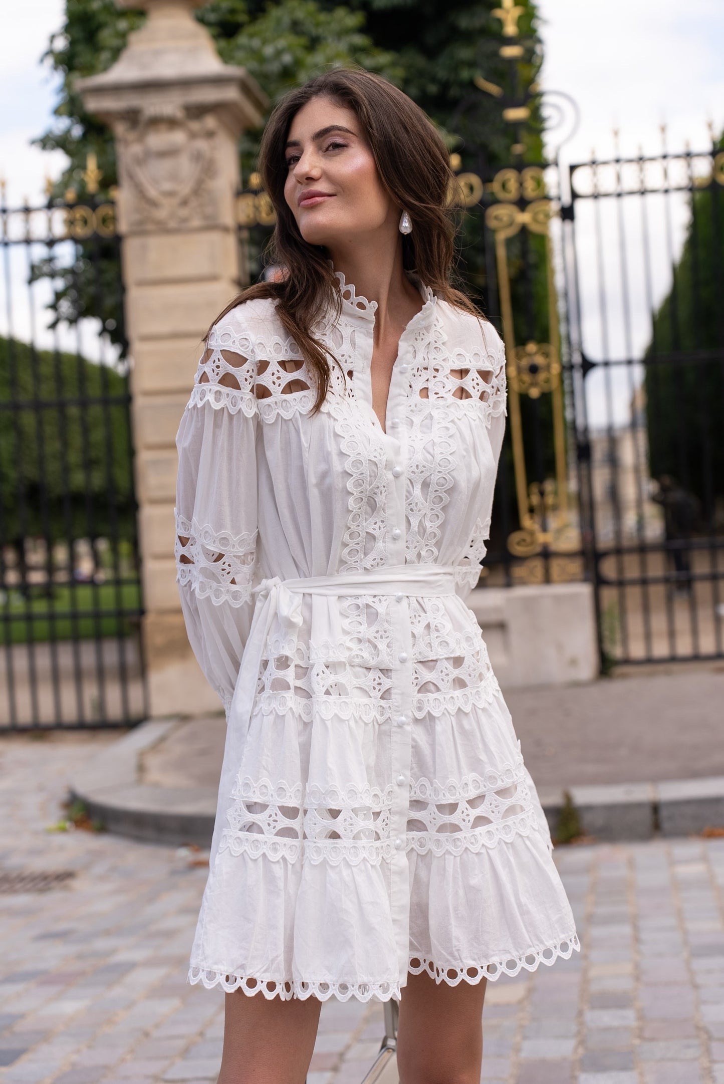 Colette Eyelet Dress
