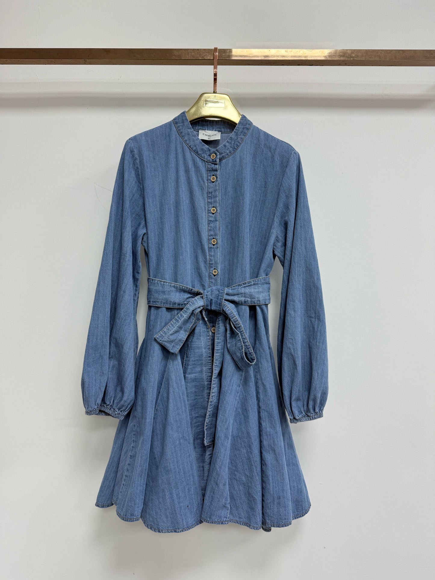 Madeleine Denim Shirt Dress