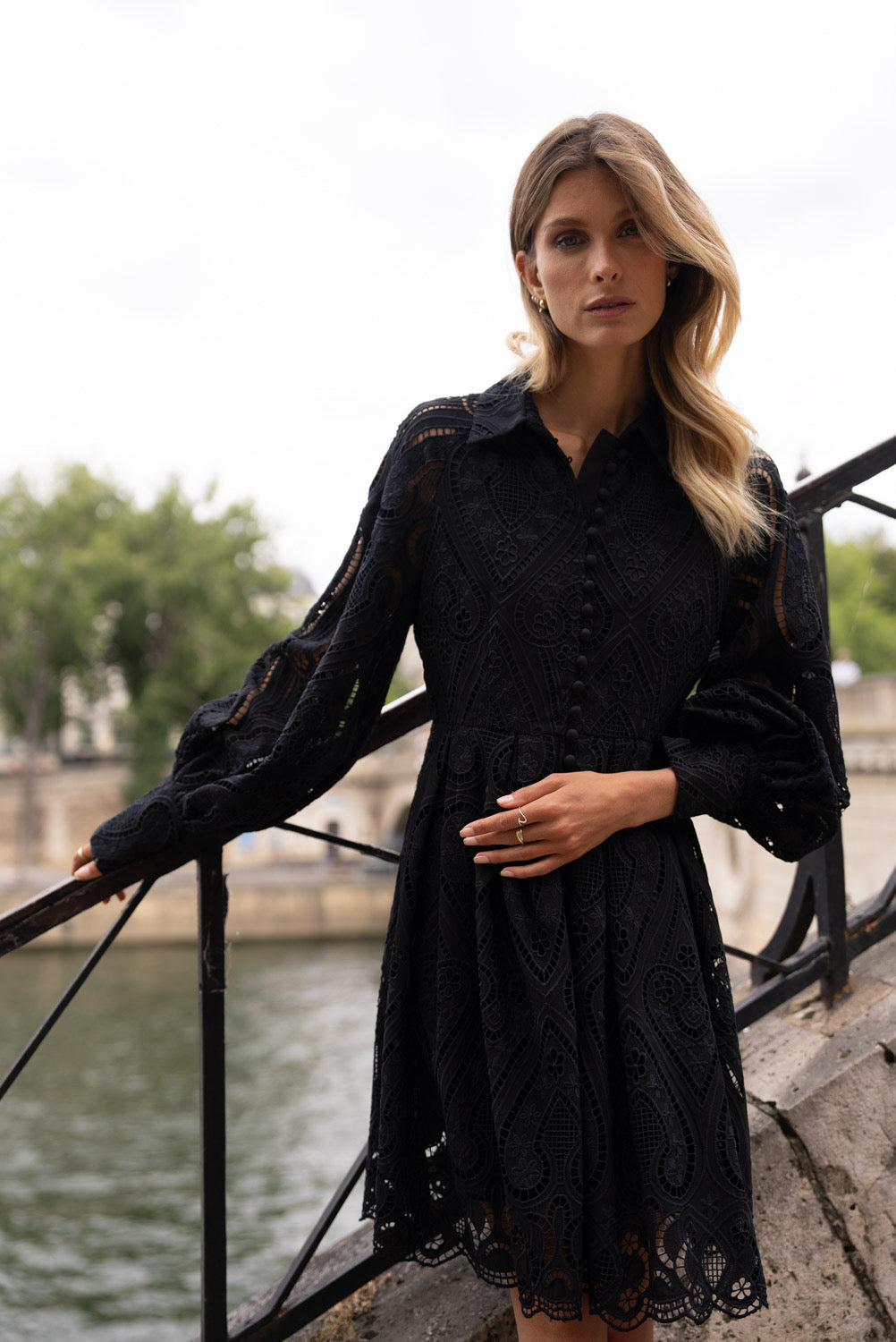 Vivienne Broderie Dress