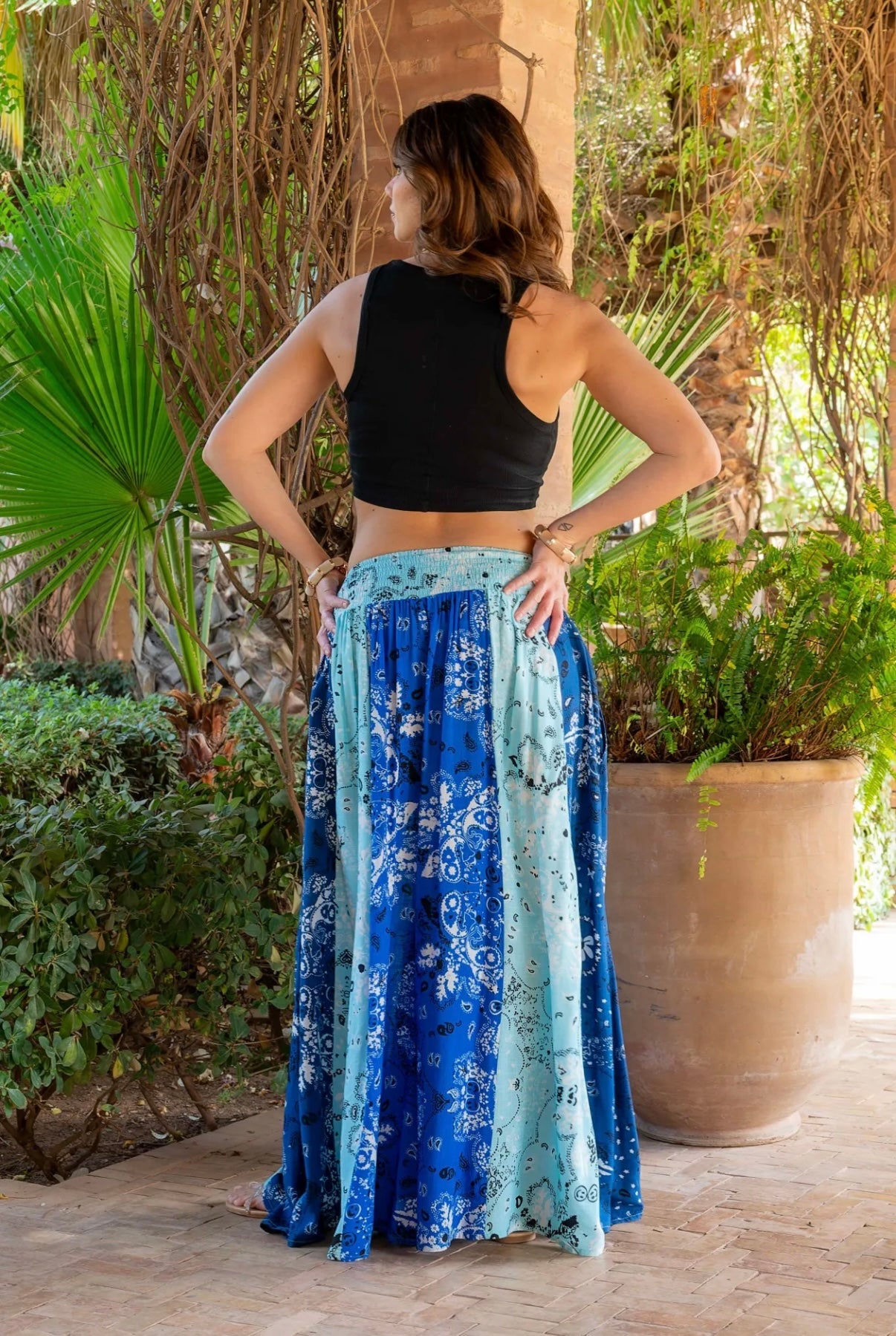 Amely Bandana Pants (2 colors)