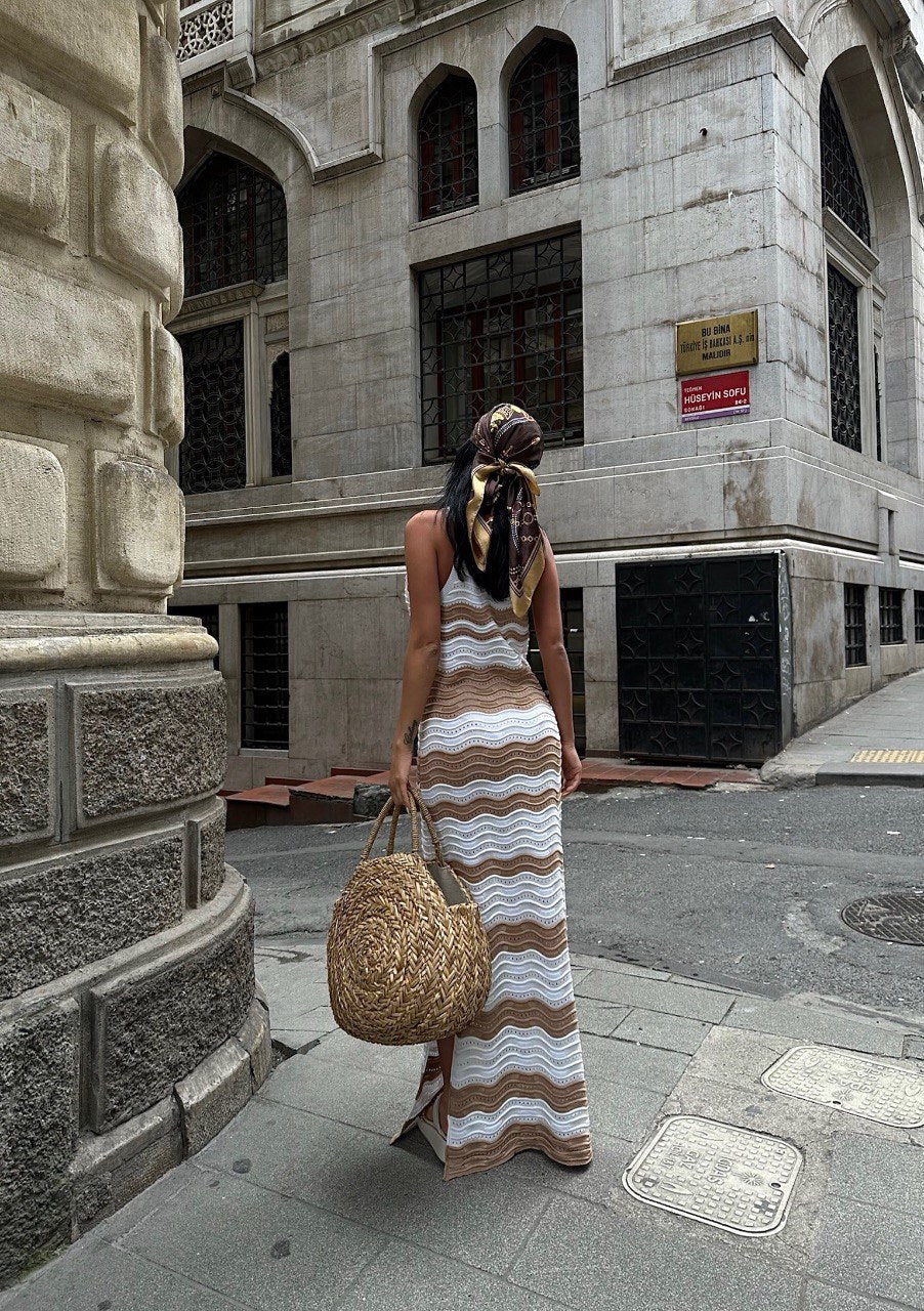 Capri Knit Maxi Dress