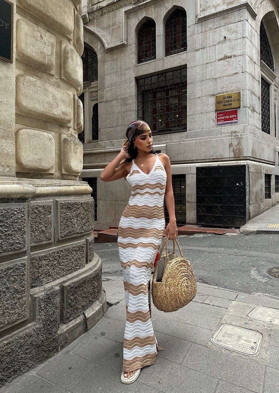 Capri Knit Maxi Dress