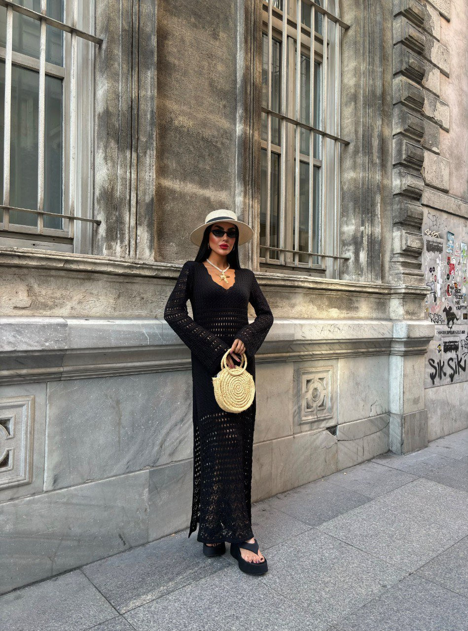 Marbella Crochet Dress (2 colors)