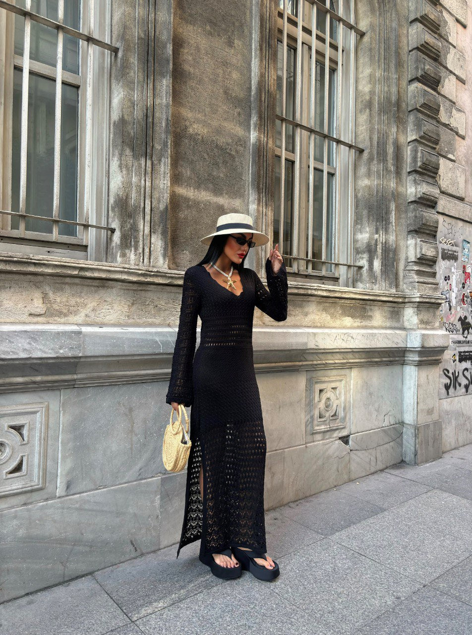 Marbella Crochet Dress (2 colors)