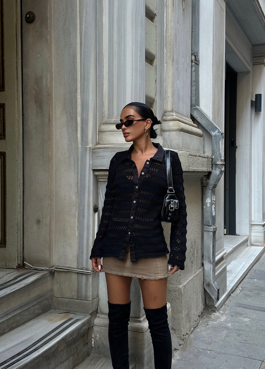 Celeste Knit Shirt (2 colors)