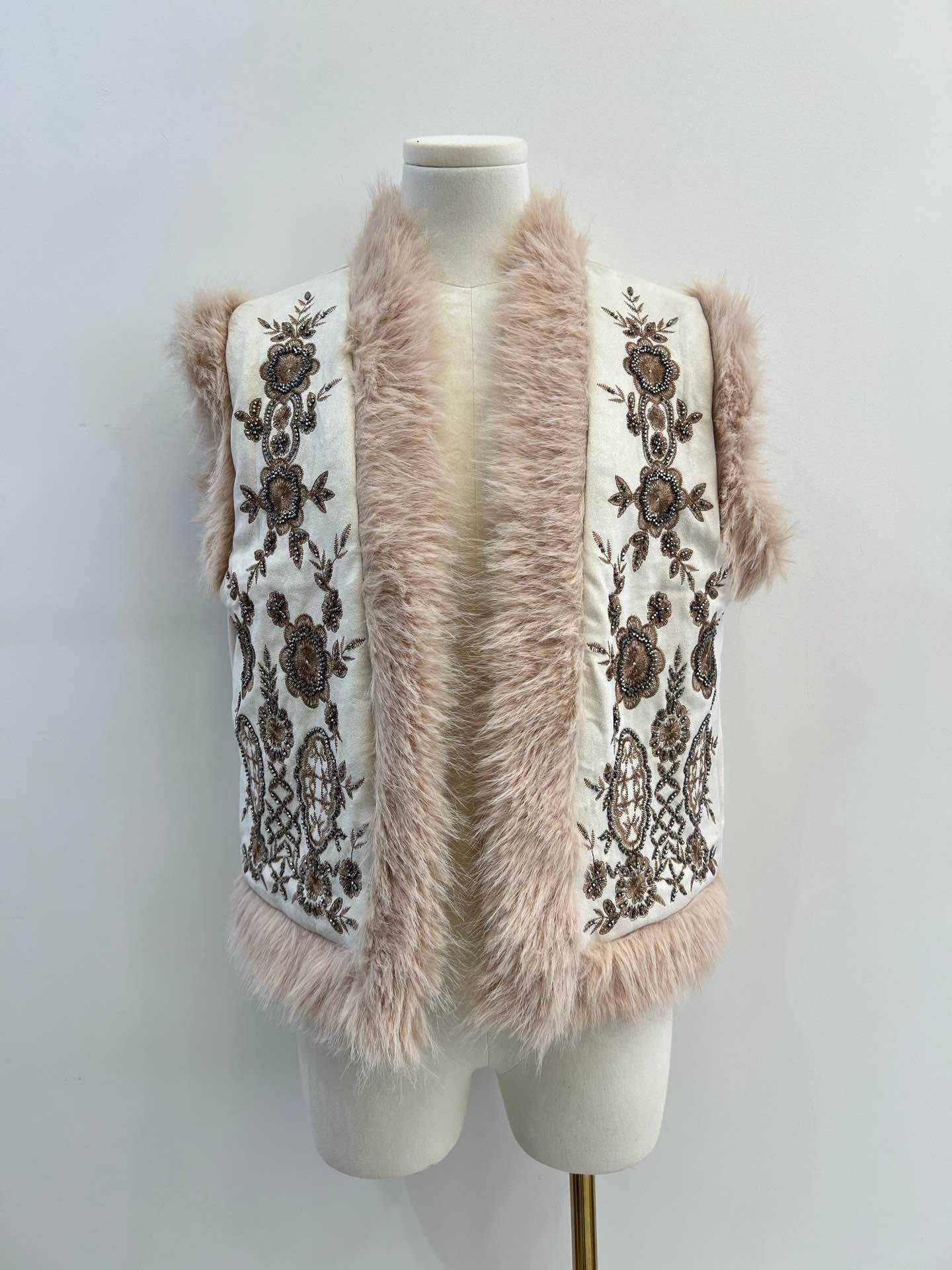 Ilyana Faux Fur Vest