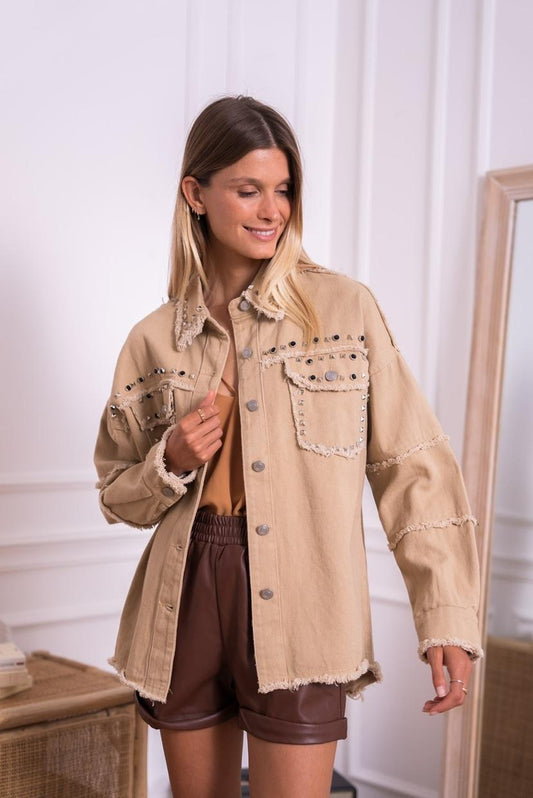 Ranger Studded Overshirt (2 colors)
