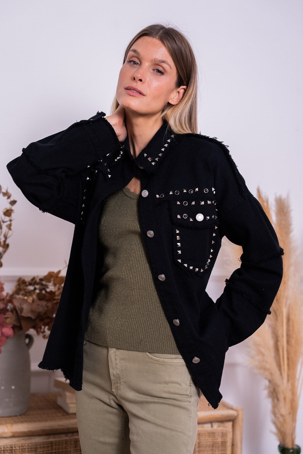 Ranger Studded Overshirt (2 colors)