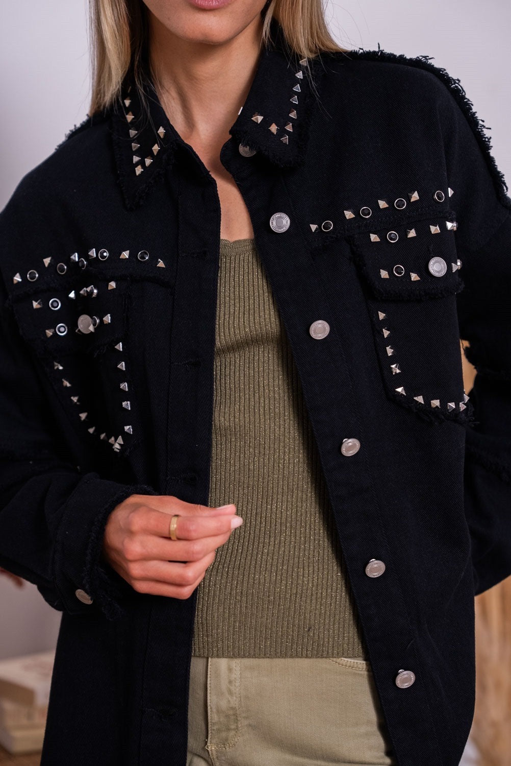 Ranger Studded Overshirt (2 colors)