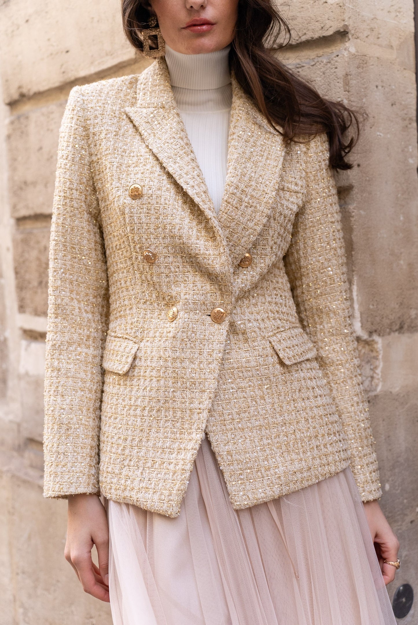 Éclat Tweed Blazer
