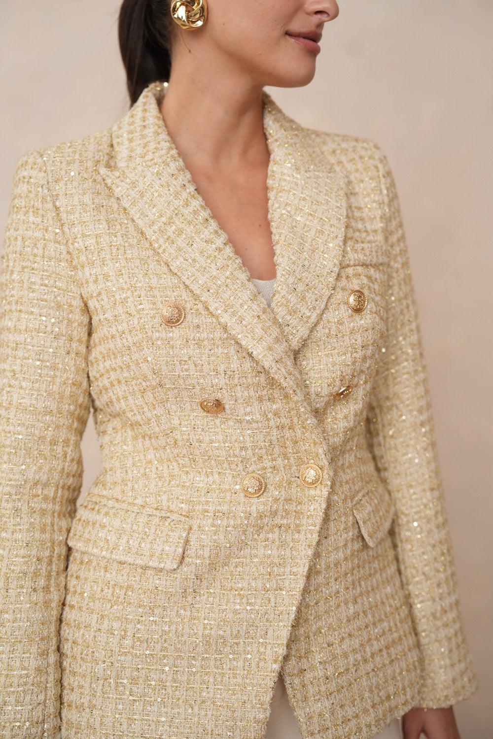 Éclat Tweed Blazer