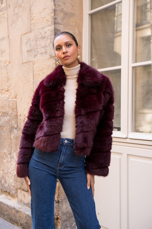 Rousseau Faux Fur Jacket