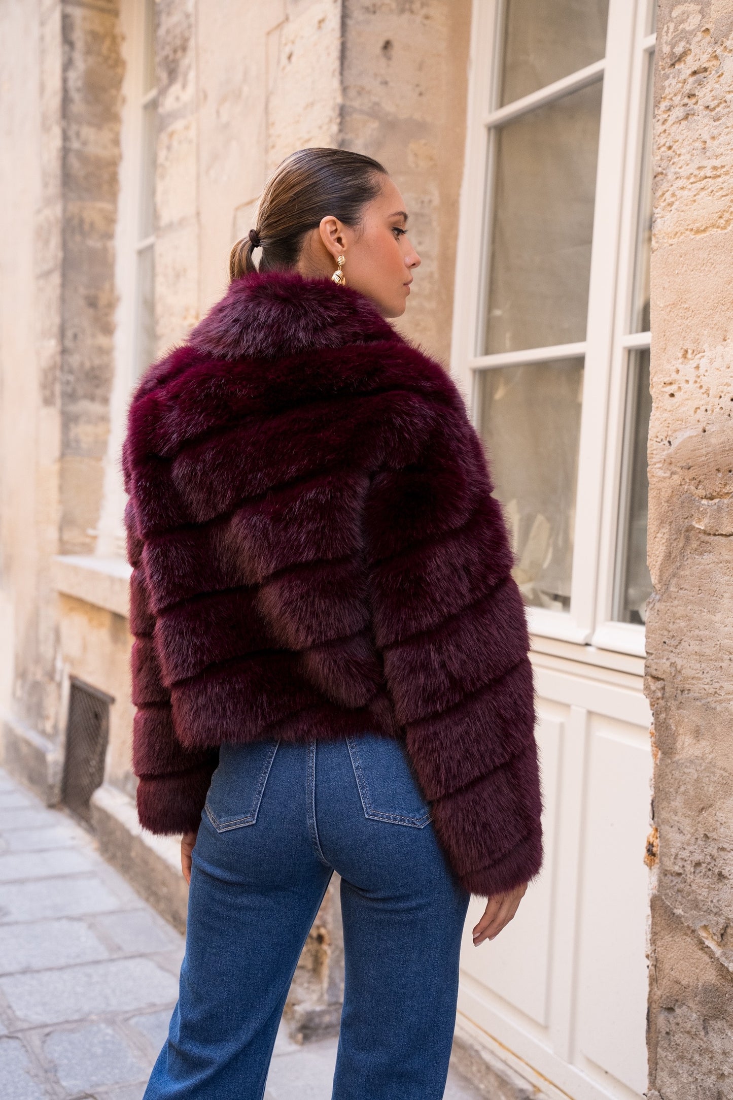 Rousseau Faux Fur Jacket