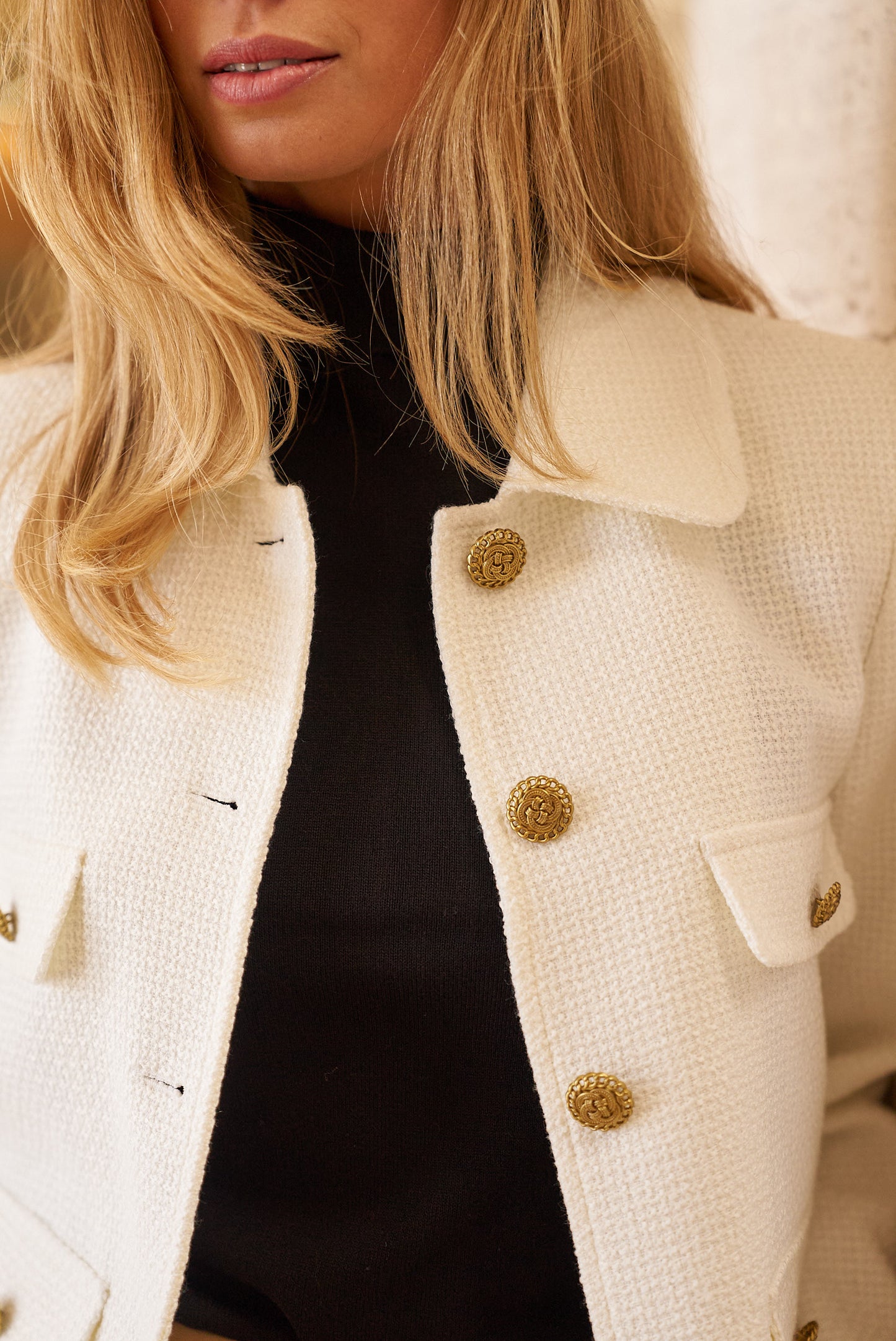 Rivoli Textured Pocket Jacket