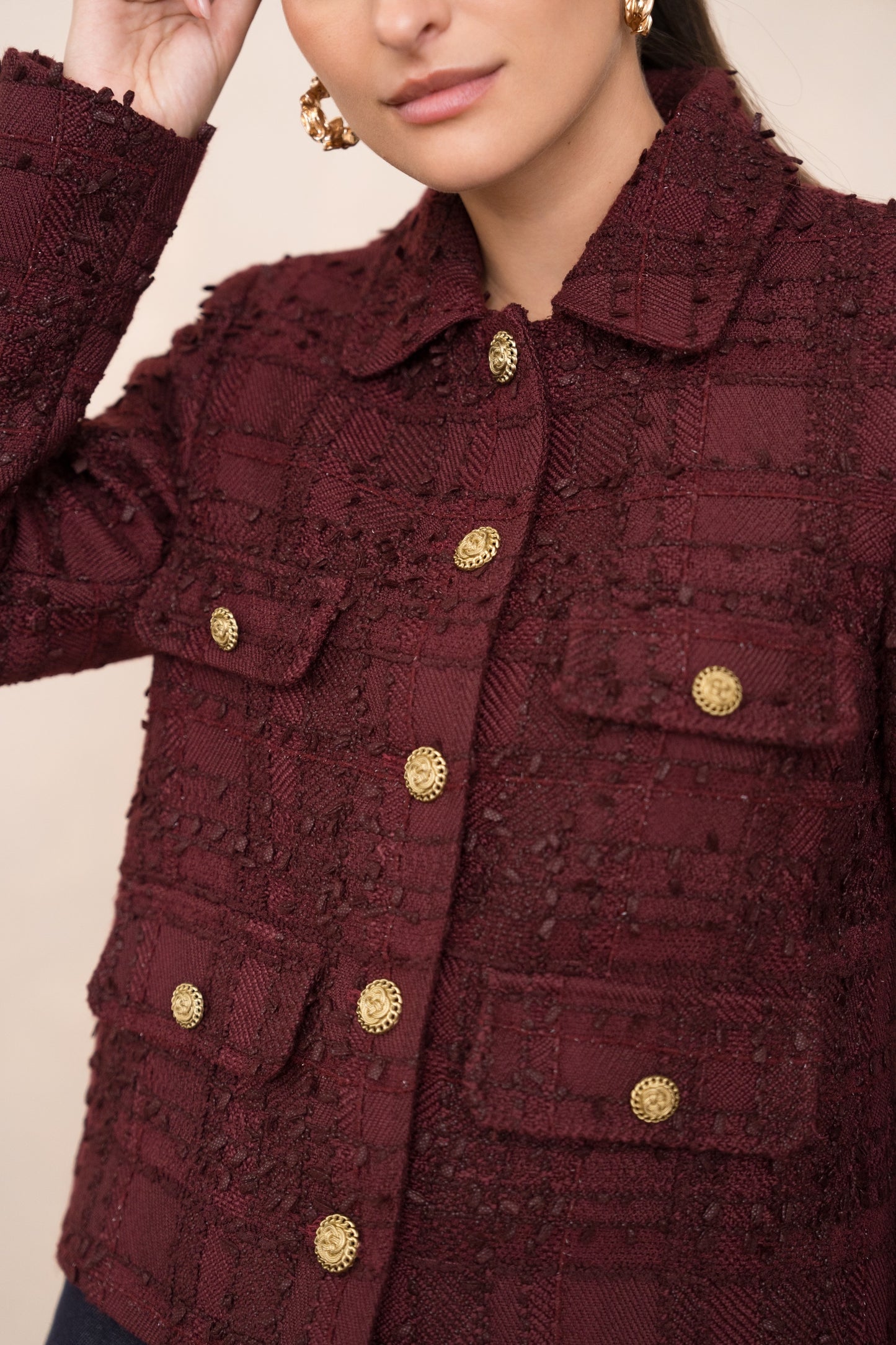 Valette Cropped Bouclé Jacket